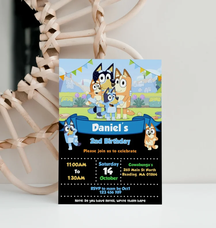 create a birthday invitation to print