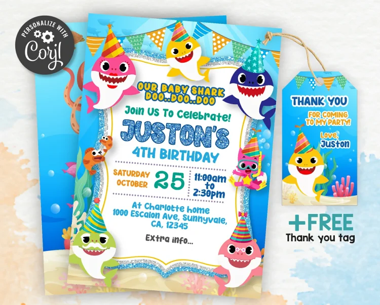 birthday bash invitation