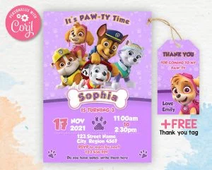 blank birthday invitation card background