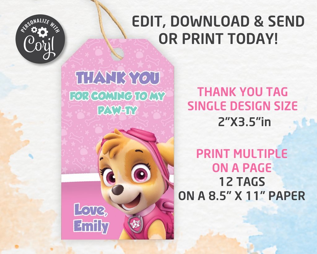 paw-patrol-thank-you-tags-thank-you-gifts-template-editable