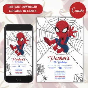 spidey invitation, spidey birthday invite, spidey party template, spidey canva template, spidey digital invite, spidey phone invite, spidey thank you tag, spidey party printable, spidey editable invite, spidey birthday card, spidey and friends invite, superhero birthday invite, superhero party template, marvel heroes invitation, marvel birthday invite, marvel party template, kids birthday invitation, editable birthday invite, printable birthday invite, digital party invitation, boy birthday invitation, cartoon party invite, superhero canva template, marvel spidey invitation, spiderman birthday card, superhero party card, editable spidey invite, spidey amazing friends, marvel editable invite, superhero digital invite