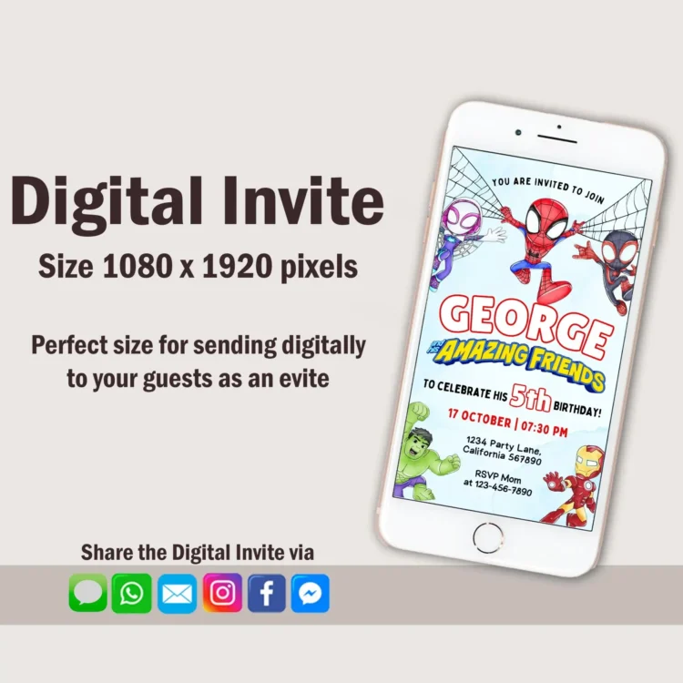 spidey invitation, spidey birthday invite, spidey party template, spidey canva template, spidey digital invite, spidey phone invite, spidey thank you tag, spidey party printable, spidey editable invite, spidey birthday card, spidey and friends invite, superhero birthday invite, superhero party template, marvel heroes invitation, marvel birthday invite, marvel party template, kids birthday invitation, editable birthday invite, printable birthday invite, digital party invitation, boy birthday invitation, cartoon party invite, superhero canva template, marvel spidey invitation, spiderman birthday card, superhero party card, editable spidey invite, spidey amazing friends, marvel editable invite, superhero digital invite